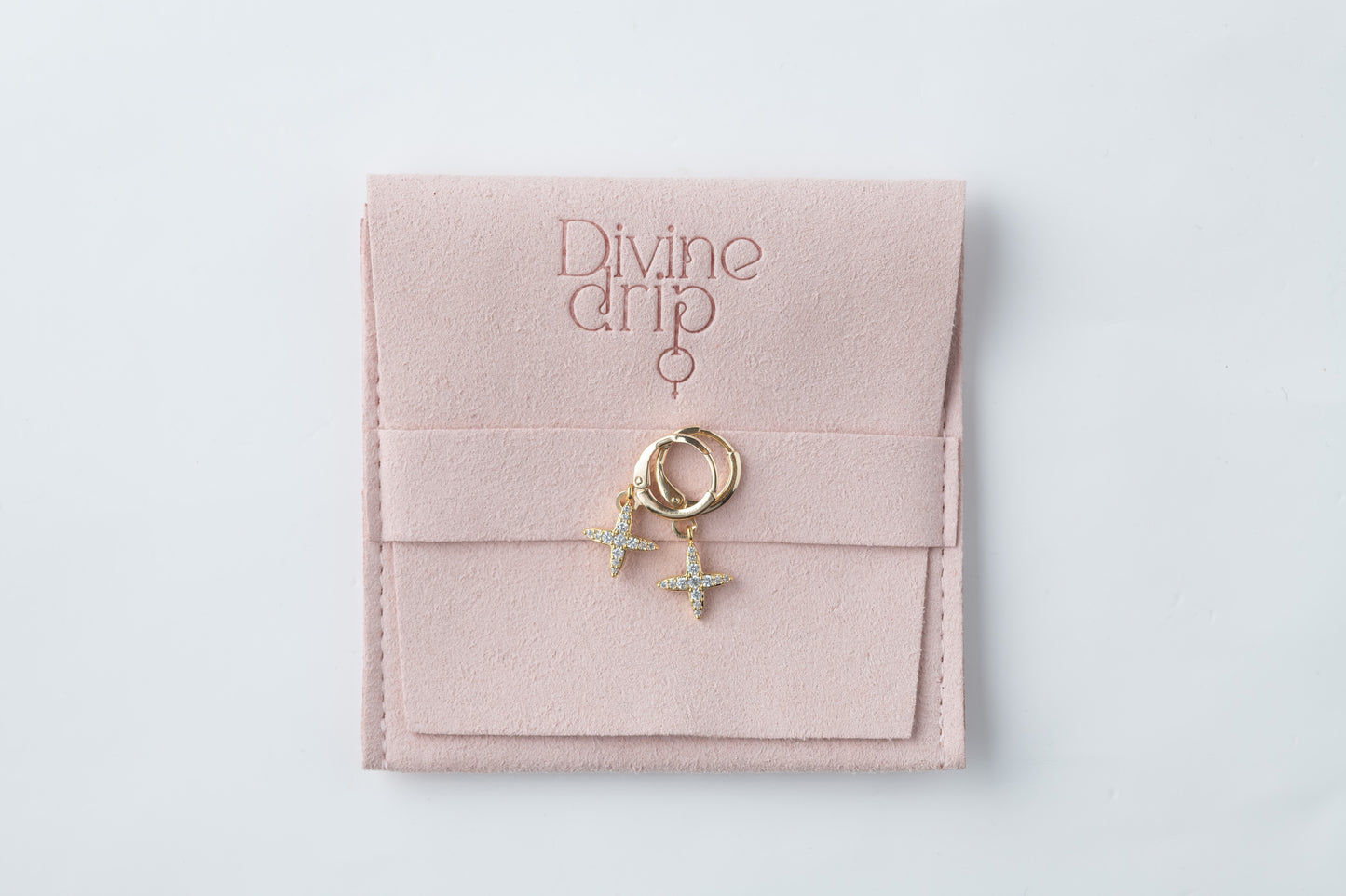 Tiny Divine Star Earrings