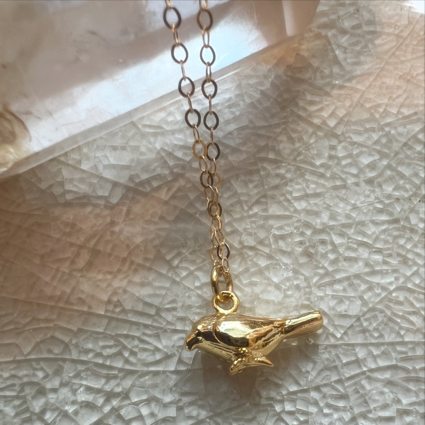 Gold Sparrow Necklace