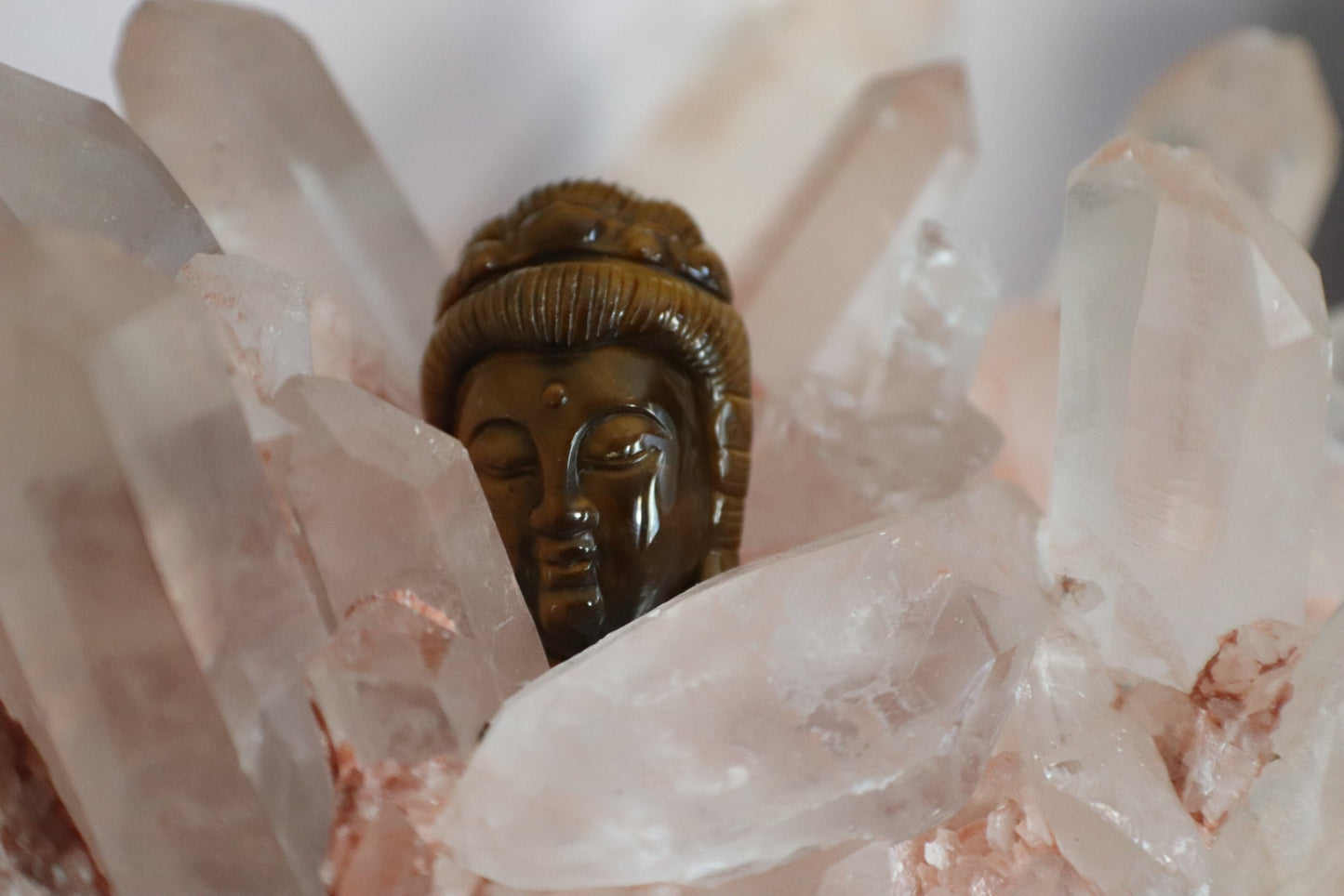 Protective Buddha Pocket Crystal