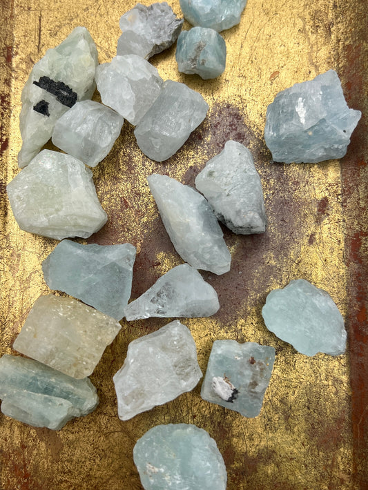 Aquamarine Pocket Stones